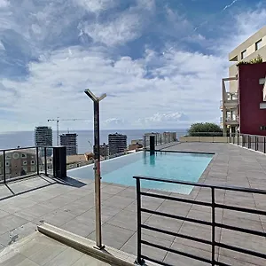 Appartement Great With A Sea View And Parking In 400 Meters From Monaco, Beausoleil